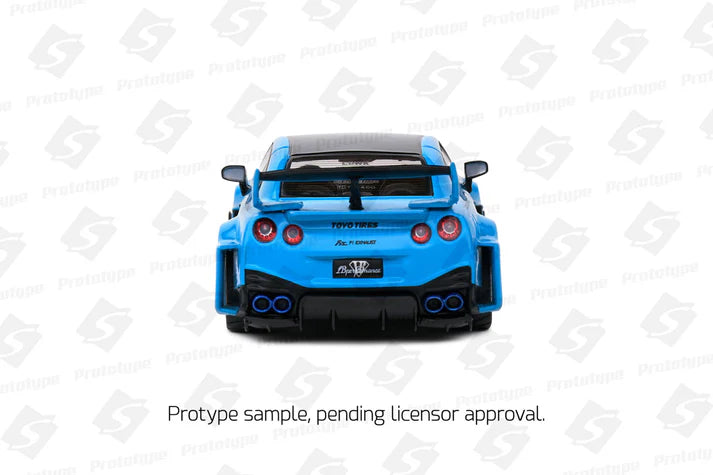 SOLIDO - 1/43 Nissan GTR (R35) LB Silhouette Miami Blue