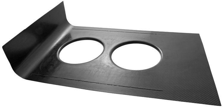 100-8510 Carbon Fiber Hood Scoop Pan