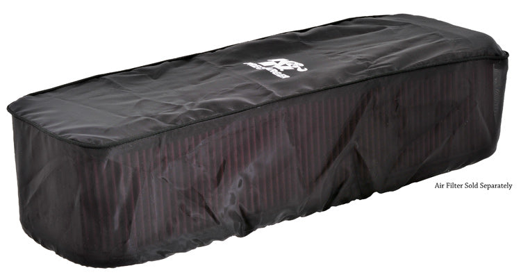 K&N - Air Filter Wrap - PRECHARGER; MEDIUM 4" AIR BOX, BLACK (100-8576PK)