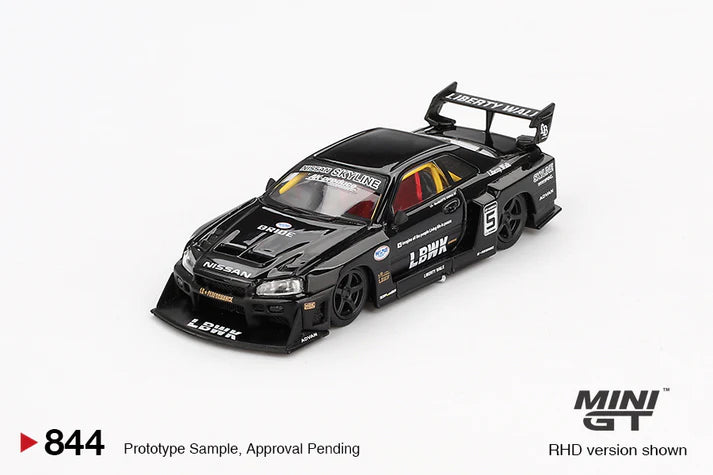 MINI GT - 1/64 Nissan ER34 BLACK
