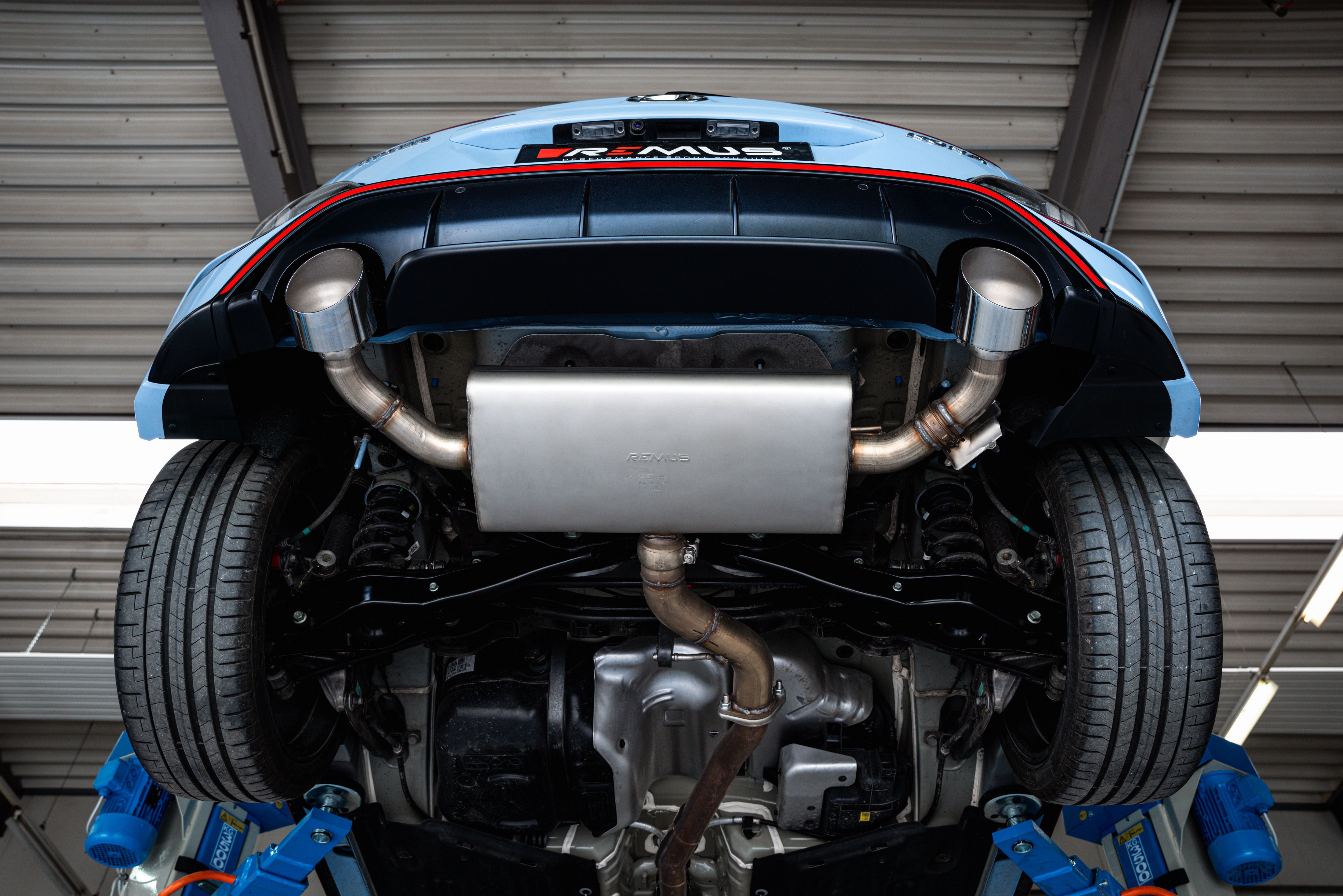 Sport Exhaust System for Hyundai Kona N (DCT 2021) Connection Tube + Decat Pipe
