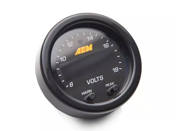 AEM Gauge X GAUGE KIT, BATTERY VOLTS