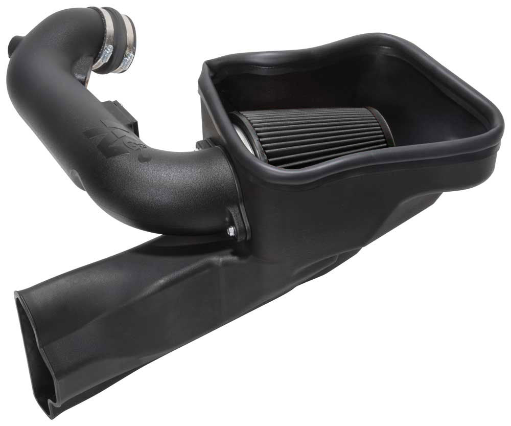 K&N - Performance Air Intake System - DRYFLOW AIR INTAKE SYSTEM; FORD MUSTAND GT V8-5.0L F/I, 2018-23 (30-2605)