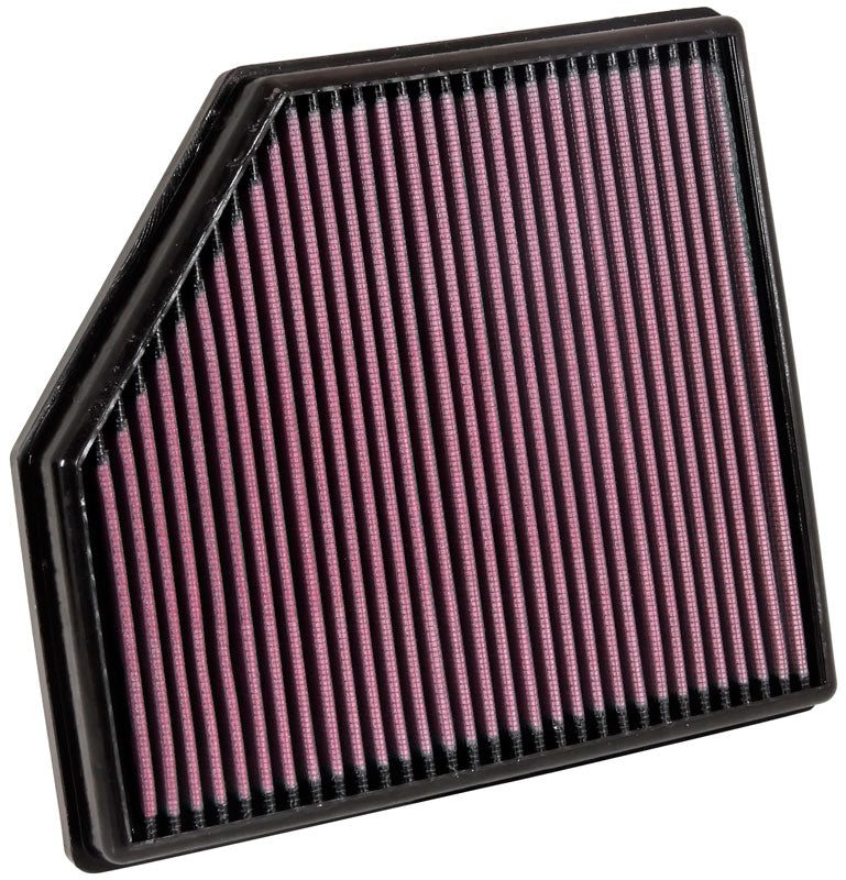 K&N - Replacement Air Filter - VOLVO S80 L6-3.2L F/I, 2008-2015 (33-2418)
