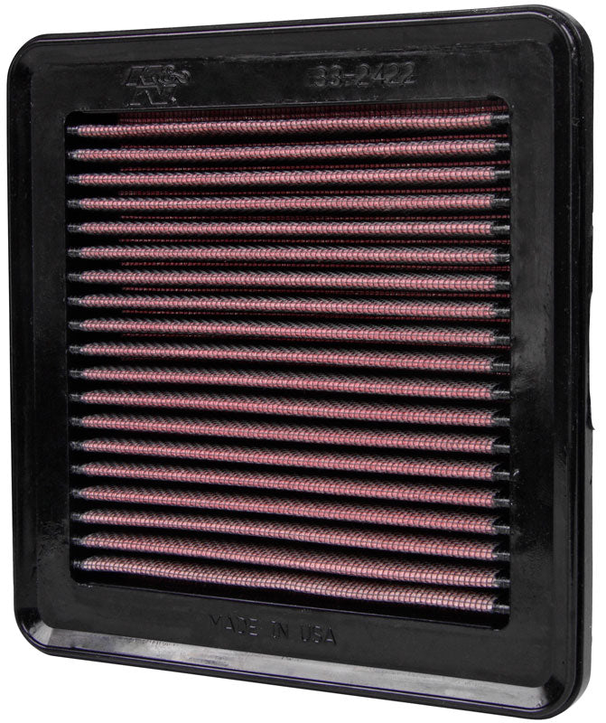 K&N - Replacement Air Filter - HONDA FIT L4-1.5L F/I; 2009-2014 (33-2422)