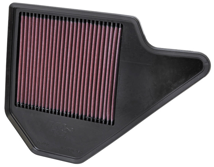 K&N - Replacement Air Filter - DODGE GRAND CARAVAN V6-3.6L F/I, 2011-2017 (33-2462)