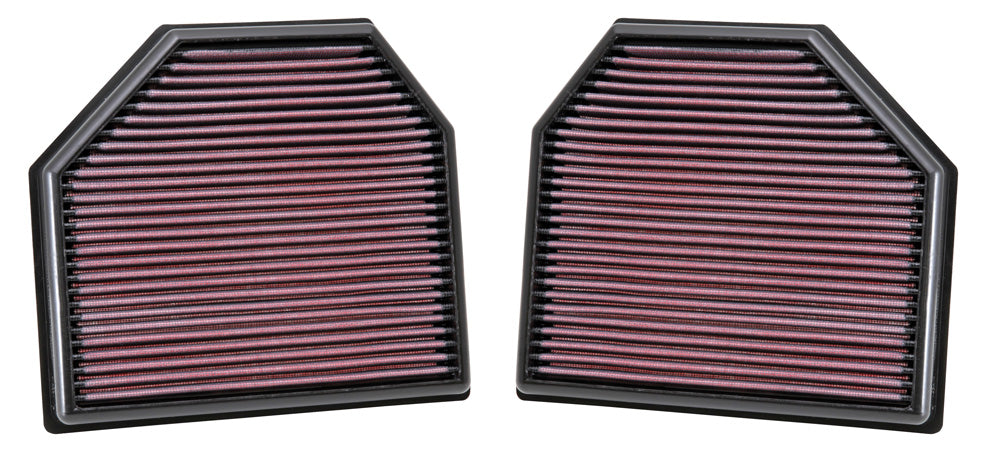 K&N - Replacement Air Filter - BMW M5 V8-4.4L F/I, 2011-2017 (2 PER BOX) (33-2488)