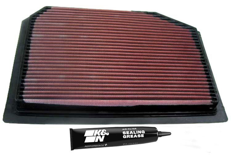 K&N - Replacement Air Filter - PORSCHE 911 H6-3.6L F/I, 1995-1998 (33-2731)