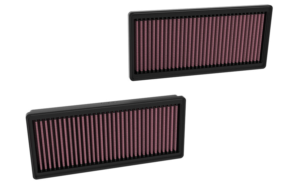 K&N - Replacement Air Filter - MERCEDES BENZ S560 V8-4.0L F/I, 2017-2021 (2 PER BOX) (33-3183)