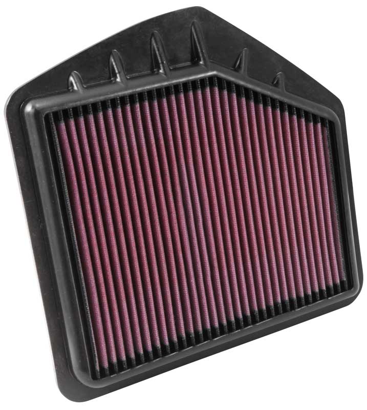 K&N - Replacement Air Filter - HYUNDAI GENESIS SEDAN V8-5.0L F/I, 2015-2016 (LEFT) (33-5021)
