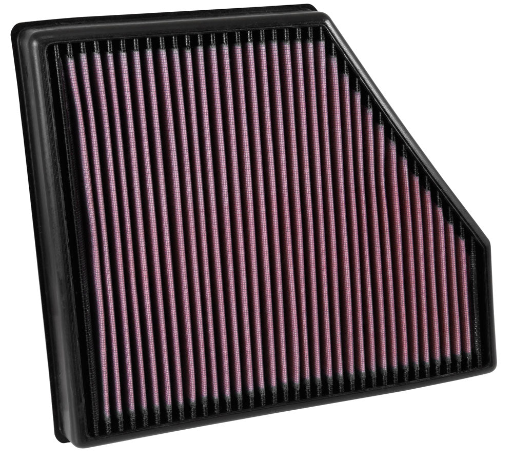 K&N - Replacement Air Filter - CHEVROLET CAMARO SS V8-6.2L F/I; 2016-2020 (33-5047)