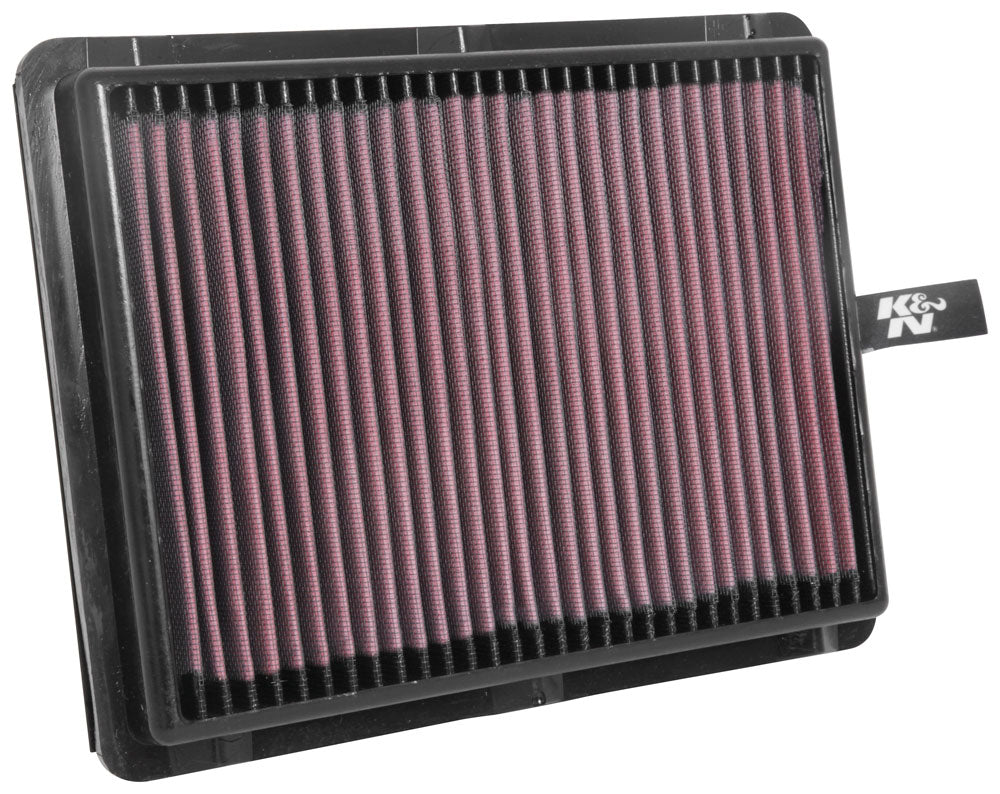 K&N - Replacement Air Filter - HYUNDAI SONATA L4-1.6L F/I; 2015-2018 (33-5057)