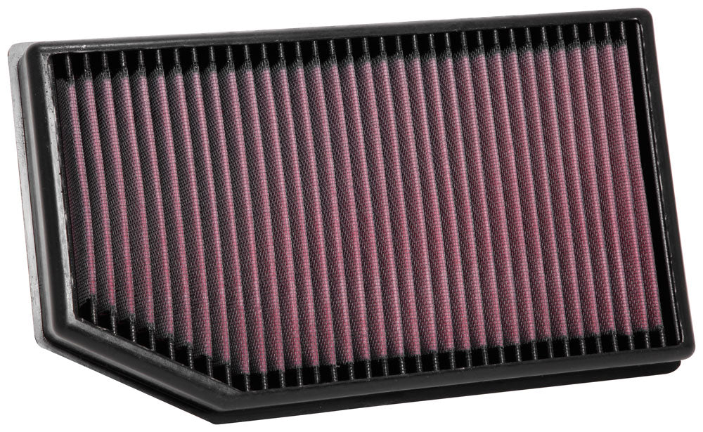 K&N - Replacement Air Filter - JEEP WRANGLER JL V6-3.6L F/I; 2018 (33-5076)