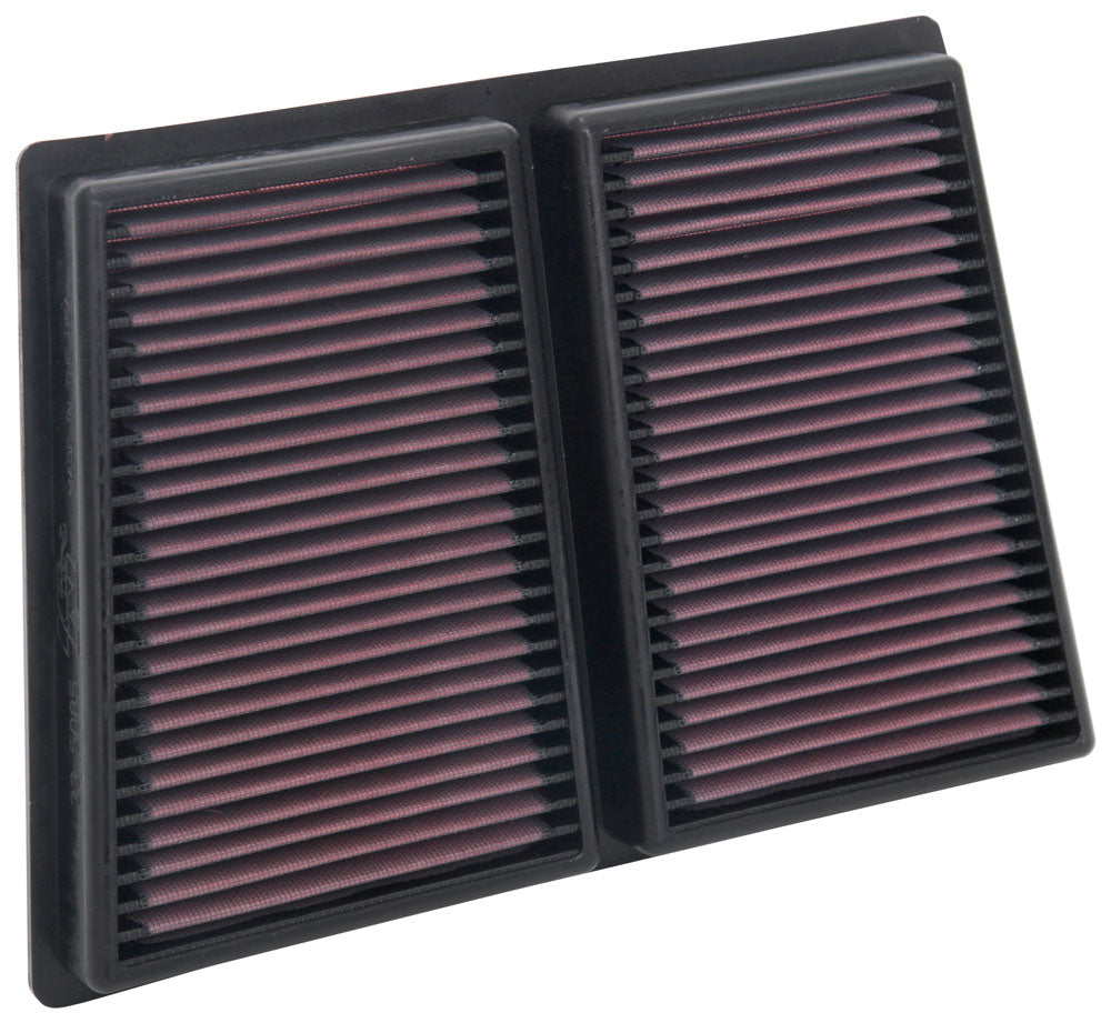 K&N - Replacement Air Filter - ALFA ROMEO GIULIA V6-2.9L F/I; 2017 (33-5085)