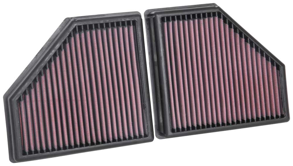 K&N - Replacement Air Filter - BMW 750i L6-4.4L F/I; 2016-2019 (2 PER BOX) (33-5086)