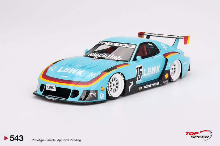 Image of TopSpeed - 1/18 Mazda RX-7 LB⚡Super Silhouette (Liberty Walk Europe)