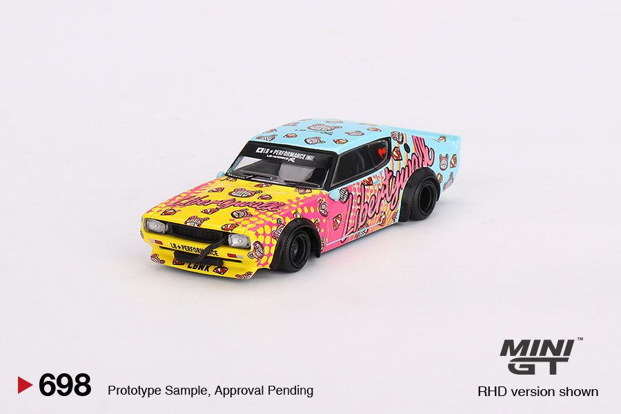 Mini GT - 1/64 LB?Works Nissan Skyline Kenmeri Liberty Walk (LBWK KUMA)
