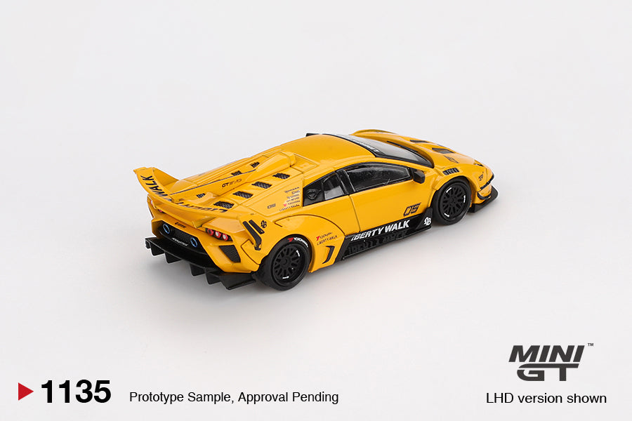 Mini GT - 1/64 Lamborghini Murcielago LB Silhoutte Works GT EVO YELLOW 2025