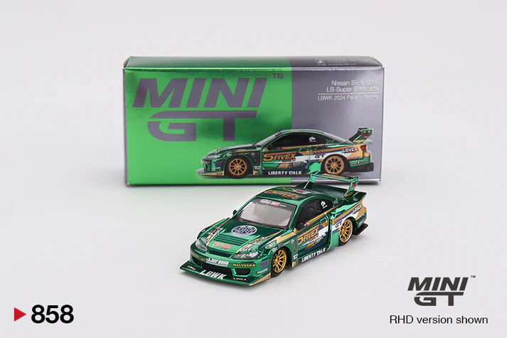 MINI GT - 1/64 Nissan Silvia S15 FAUSTO Racing