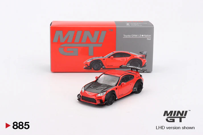 MINI GT - 1/64 Toyota GR86 RED