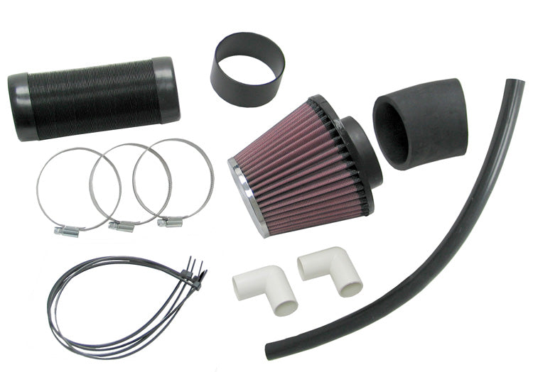 K&N - Performance Air Intake System - FORD ESCORT IV, L4-1.6L F/I - 1989-1990 (57-0022)