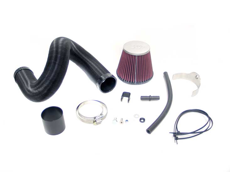 K&N - Performance Air Intake System - FORD FIESTA, 1.4L, 16V, L4, DURATEC, 80PS (57-0468)
