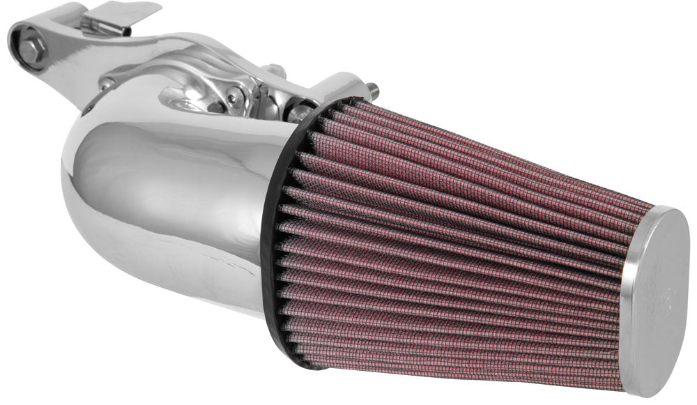 K&N - Performance Air Intake System - FIPK; H/D TOURING MODELS; 2017; CHROME (57-1138C)