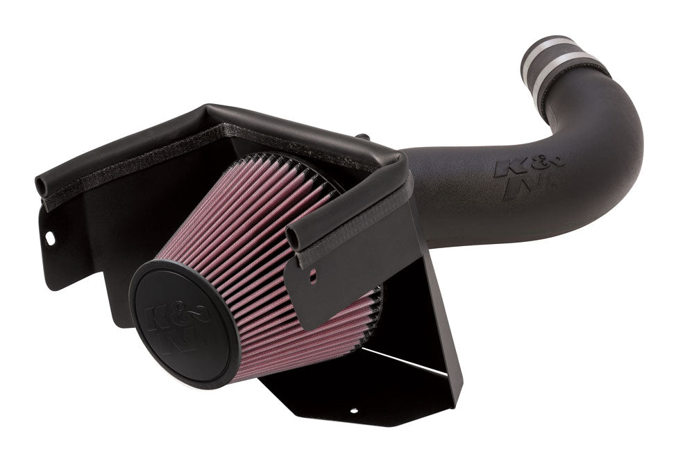 K&N - Performance Air Intake System - FIPK; JEEP WRANGLER V6-3.8L F/I; 2007-2011 (57-1553)