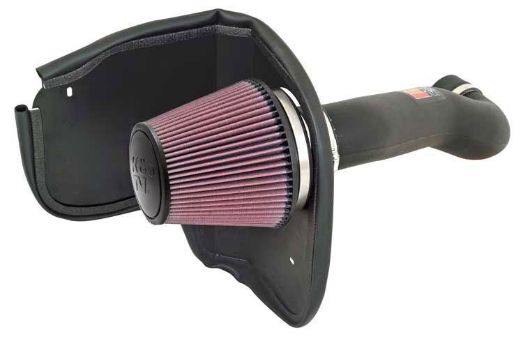 K&N - Performance Air Intake System - FIPK; JEEP GRAND CHEROKEE, V8-6.1L - 2006-2010 (57-1555)