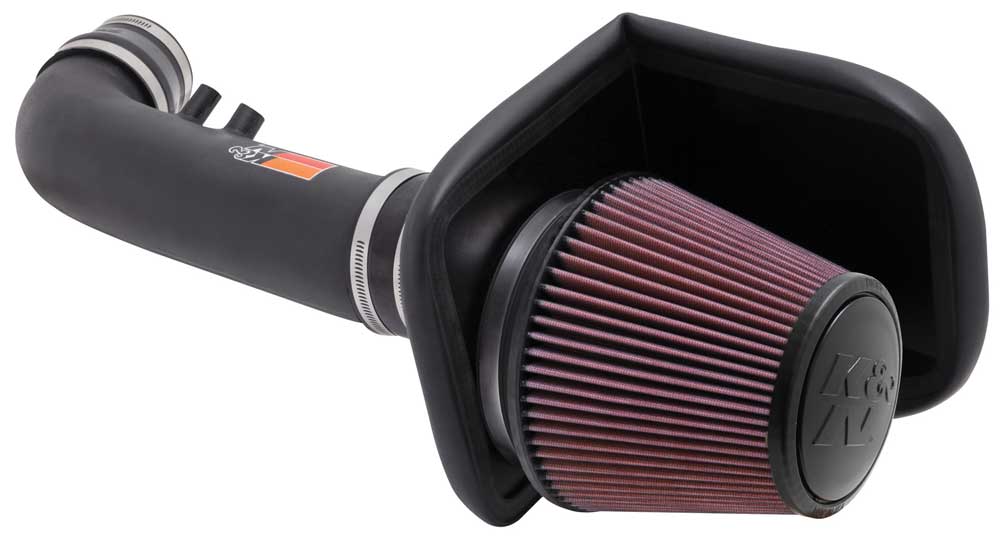 K&N - Performance Air Intake System - FIPK; FORD MUSTANG GT, V8-4.6L, SOHC; 1996-04 (57-2519-3)