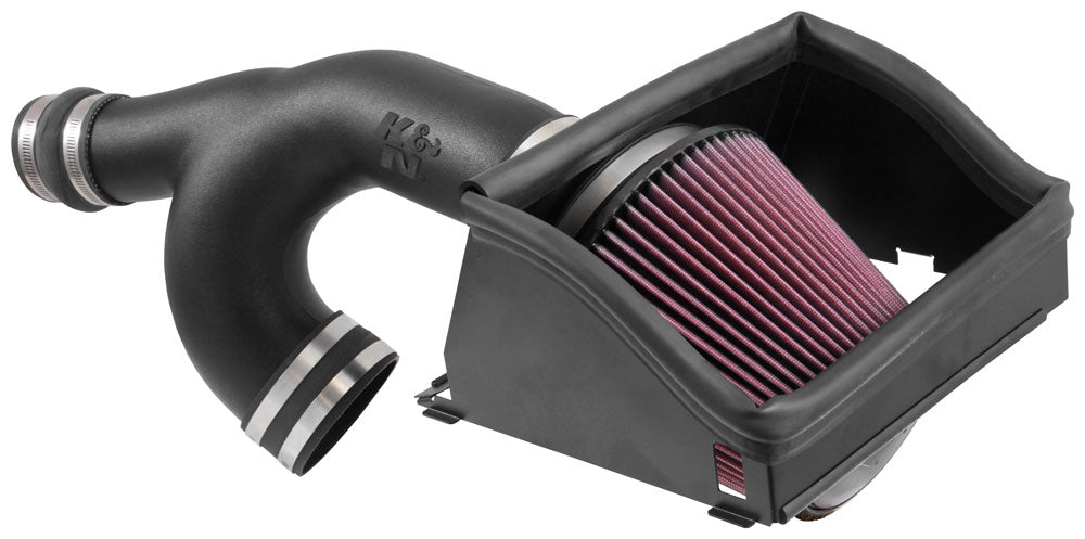 K&N - Performance Air Intake System - FIPK; FORD F150 V6-2.7L F/I, 2015-2017 (57-2593)
