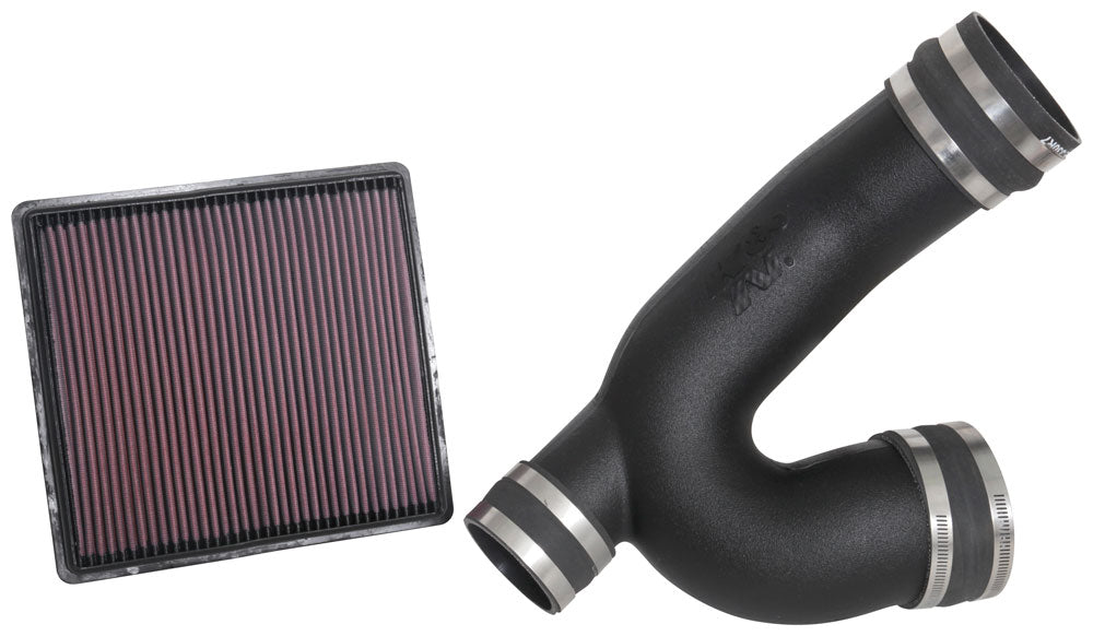 K&N - Performance Air Intake System - FIPK; FORD F150 ECOBOOST V6-3.5L F/I, 2018-2020 (57-2601)