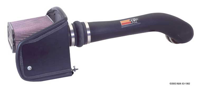 K&N - Performance Air Intake System - FIPK; HUMMER H2, V8-6.0L, 03-09 (57-3037)