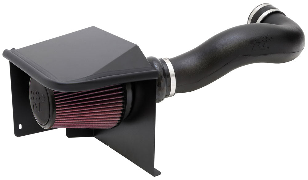 K&N - Performance Air Intake System - FIPK; CHEVY, GMC, CADILLAC, V8-4.8, 5.3, 6.0 & 6.2; 07-08 (57-3058)