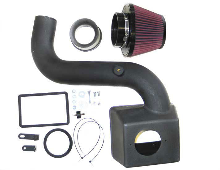 K&N - Performance Air Intake System - FORD FOCUS II ST L5-2.5L F/I, 2005-2009 (57I-2503)