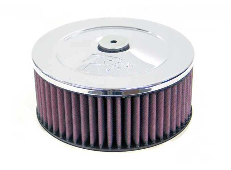 K&N - Round Air Filter Assembly - 2-5/16"FLG; 7"D; 4"H ASSY.W/VENT (60-1020)