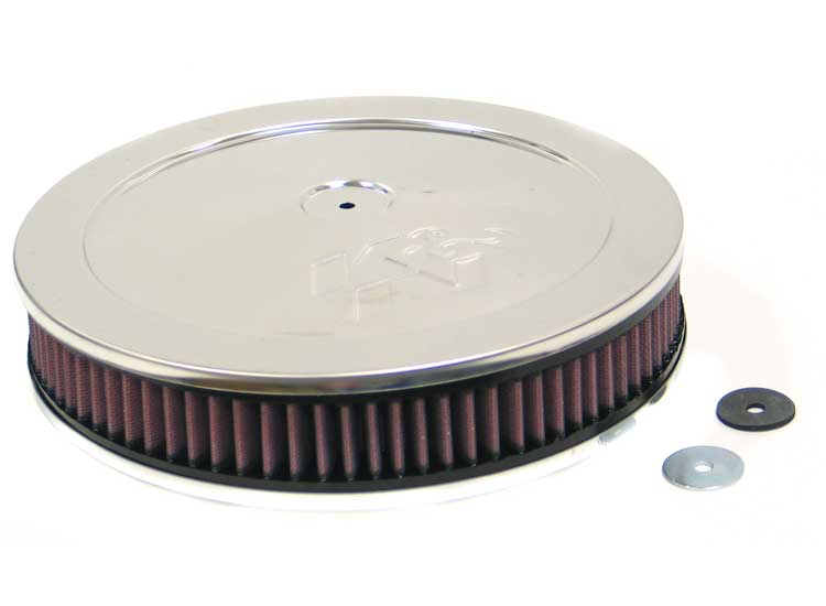 K&N - Round Air Filter Assembly - 5-1/8" FLG, 11"OD, 3-3/8"H (60-1150)