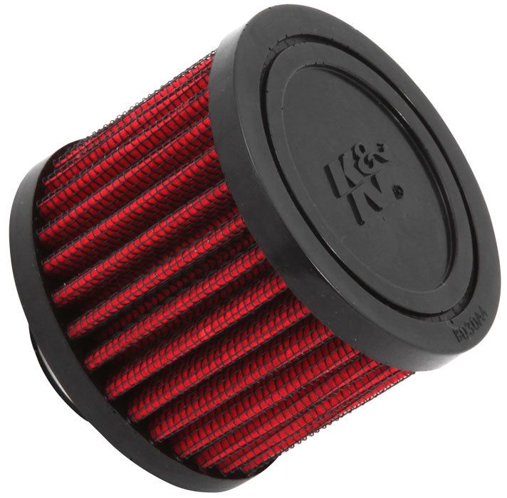 K&N - Vent Air Filter/ Breather - 1"VENT, 3"D, 2-3/8"H, RUBBER TOP (62-1410)