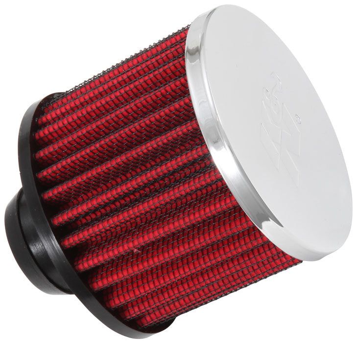 K&N - Vent Air Filter/ Breather - C.V. 3"OD 2-1/2"H PUSH IN-GM'S (62-1490)