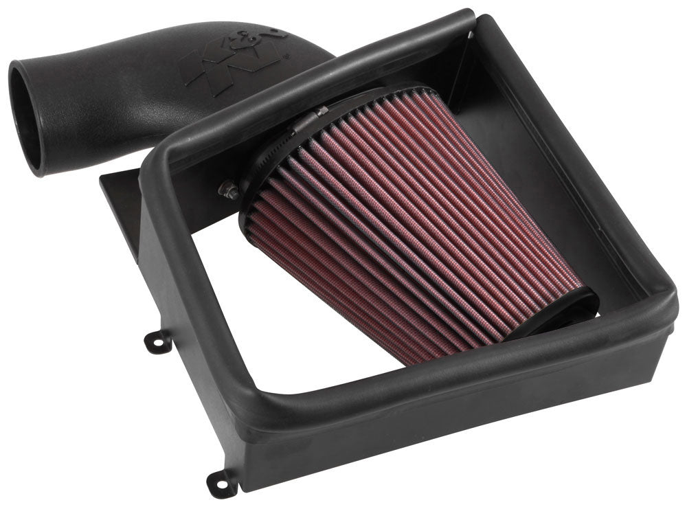 K&N - Performance Air Intake System - AIRCHARGER; BMW 535i L6-3.0L F/I, 2011-2016 (63-1132)
