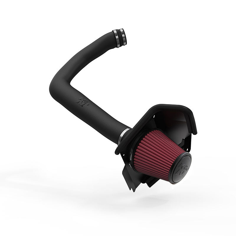 K&N - Performance Air Intake System - AIRCHARGER; DODGE CHARGER V6-3.6L F/I, 2011-2023 (63-1564)