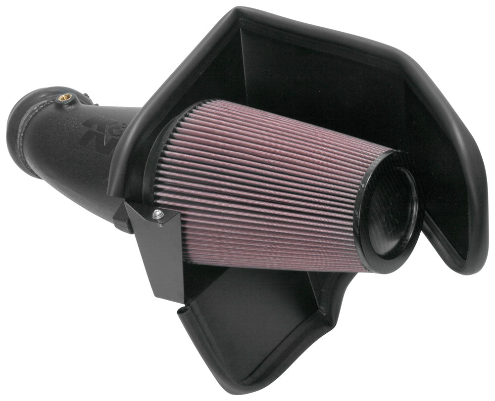 K&N - Performance Air Intake System - AIRCHARGER; DODGE CHALLENGER V8-6.2L F/I; 2018-2023 (63-1577)
