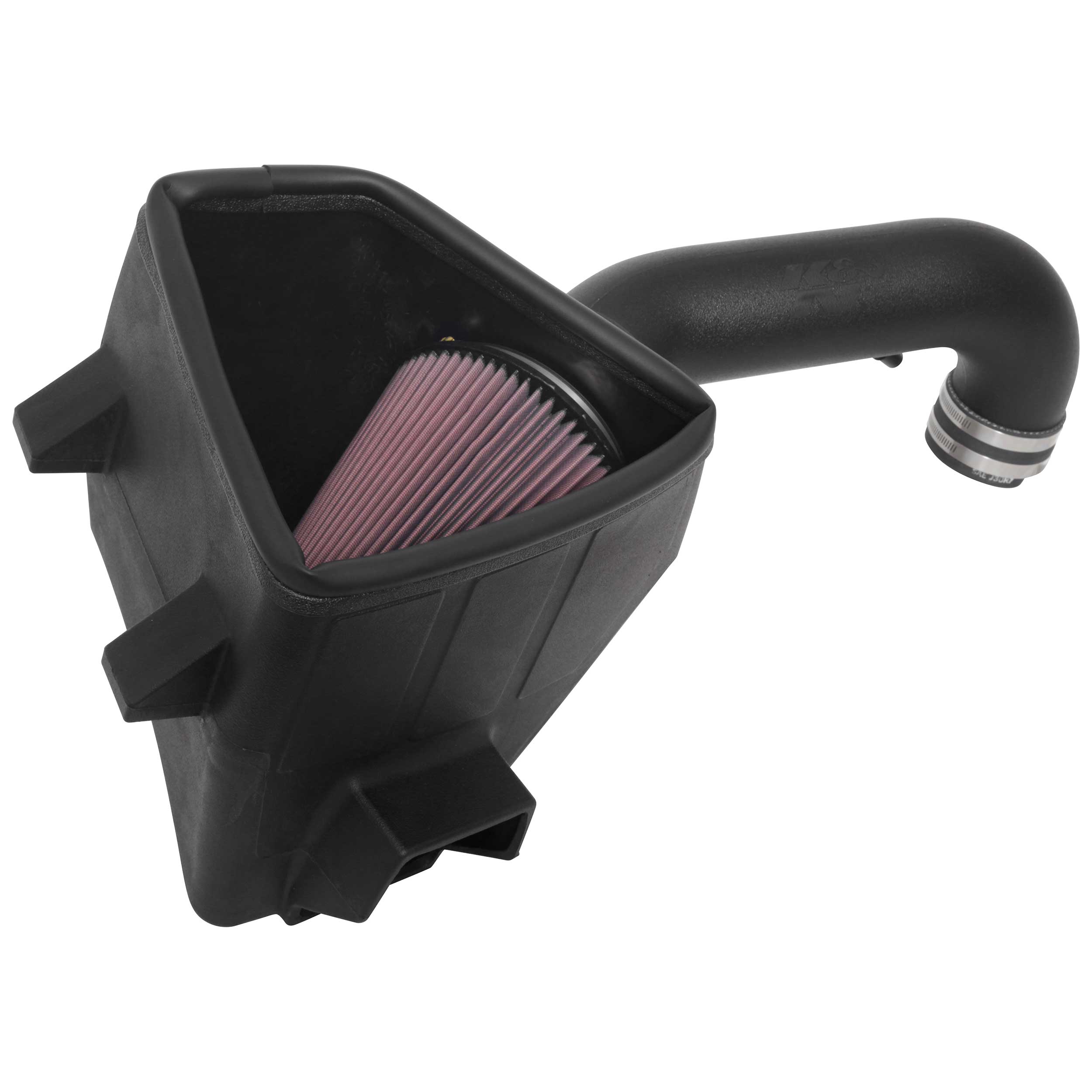 K&N - Performance Air Intake System - AIRCHARGER; RAM 1500 V8-5.7L F/L; 2019-2024 (63-1578)