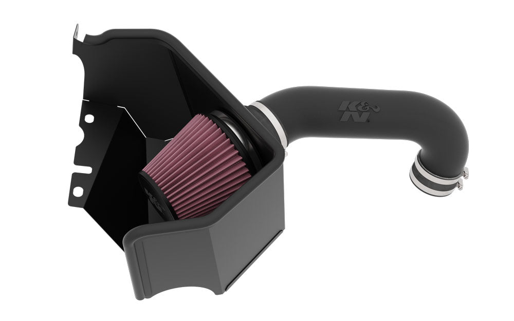 K&N - Performance Air Intake System - AIRCHARGER; JEEP WAGONEER V8-5.7L F/I; 2022-2023 (63-1589)