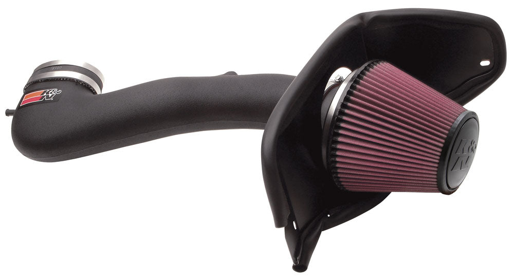 K&N - Performance Air Intake System - AIRCHARGER; FORD MUSTANG GT, V8-4.6L 07-09 (63-2565)