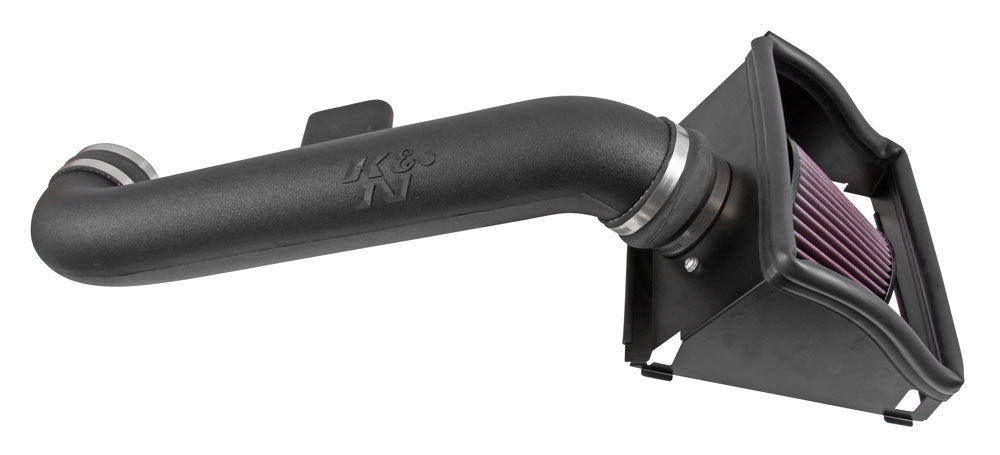 K&N - Performance Air Intake System - AIRCHARGER; FORD F150 V8-5.0L F/I, 2015-2020 (63-2591)