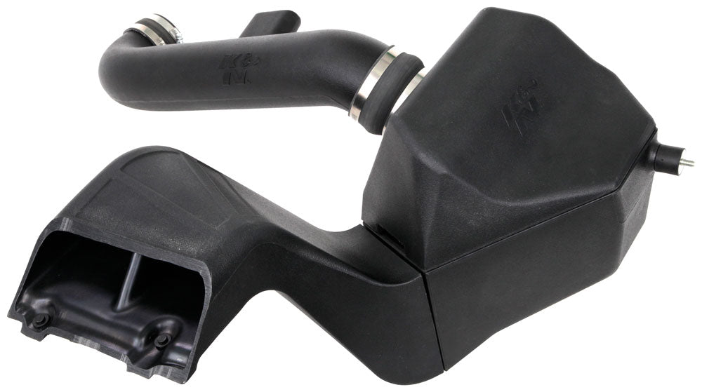 K&N - Performance Air Intake System - AIRCHARGER; FORD F150 V8-5.0L F/I, 2015-2020 (63-2610)
