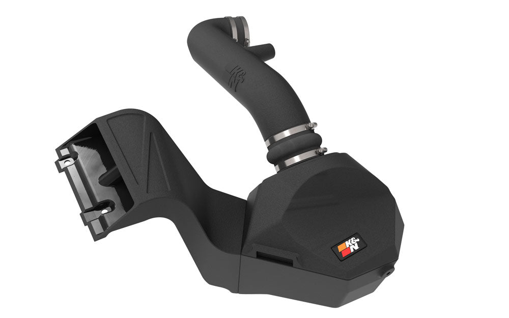 K&N - Performance Air Intake System - AIRCHARGER; FORD F150 V8-5.0L F/I, 2021-2023 (63-2616)