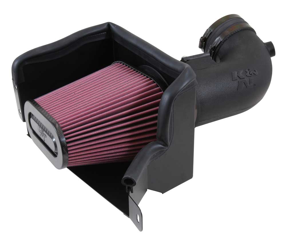 K&N - Performance Air Intake System - AIRCHARGER; CHEVROLET CORVETTE V8-6.2L F/I, 2014-2019 (63-3081)