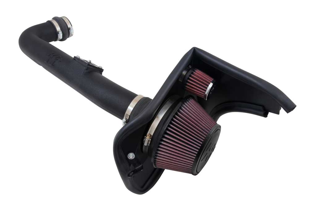 K&N - Performance Air Intake System - AIRCHARGER; CADILLAC ATS L4-2.5L F/I, 2013-2015 (63-3083)